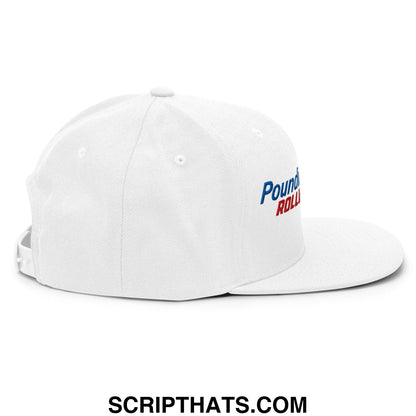 Poundin' Natties Rollin' Fatties Embroidered Flat Bill Brim Snapback Hat Default Title