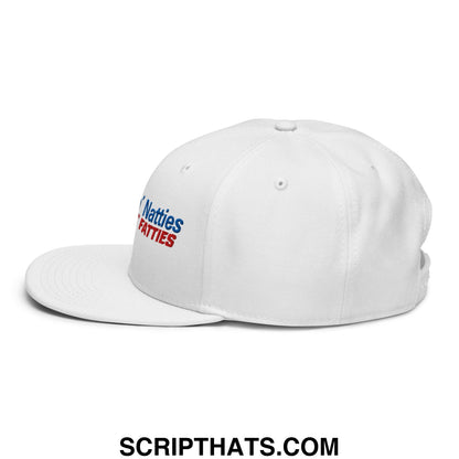 Poundin' Natties Rollin' Fatties Embroidered Flat Brim Bill Snapback Hat Default Title