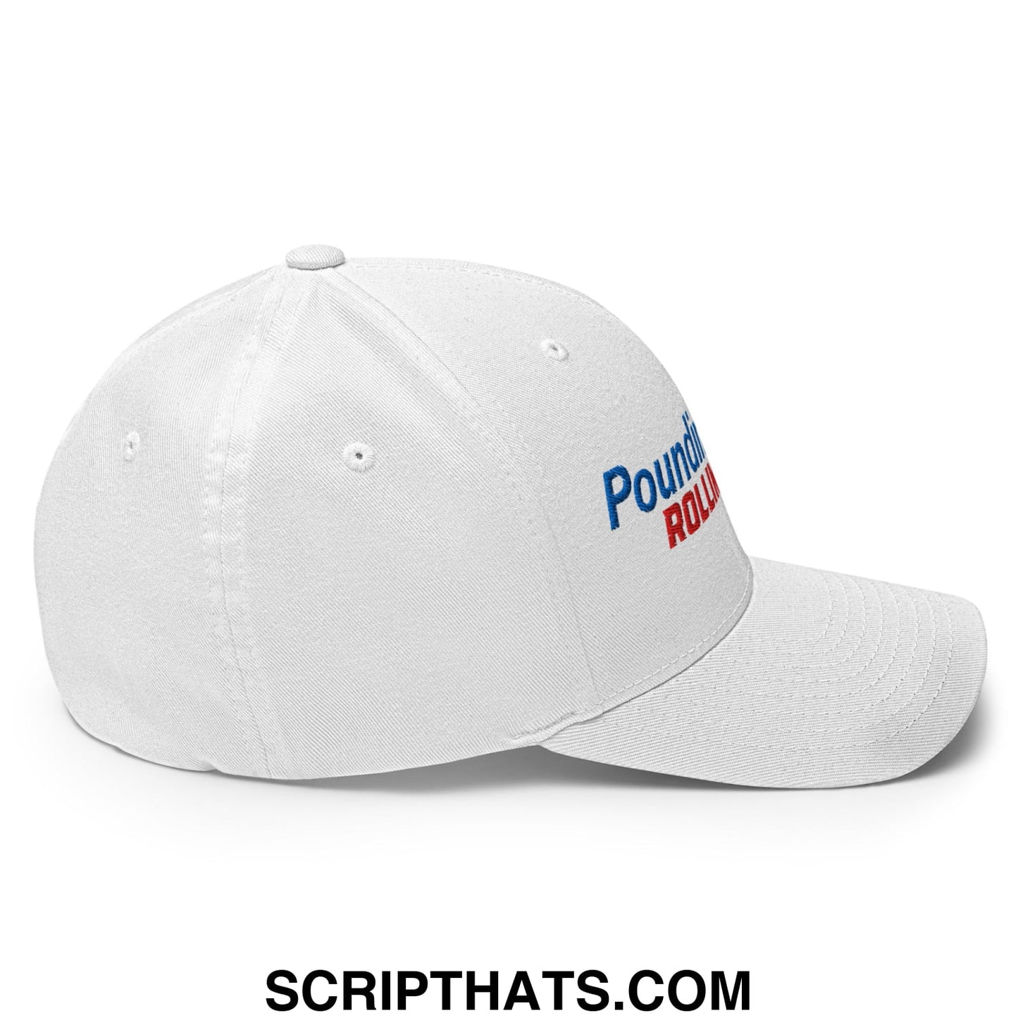 Poundin' Natties Rollin' Fatties Embroidered Stretch Fit Golf Hat