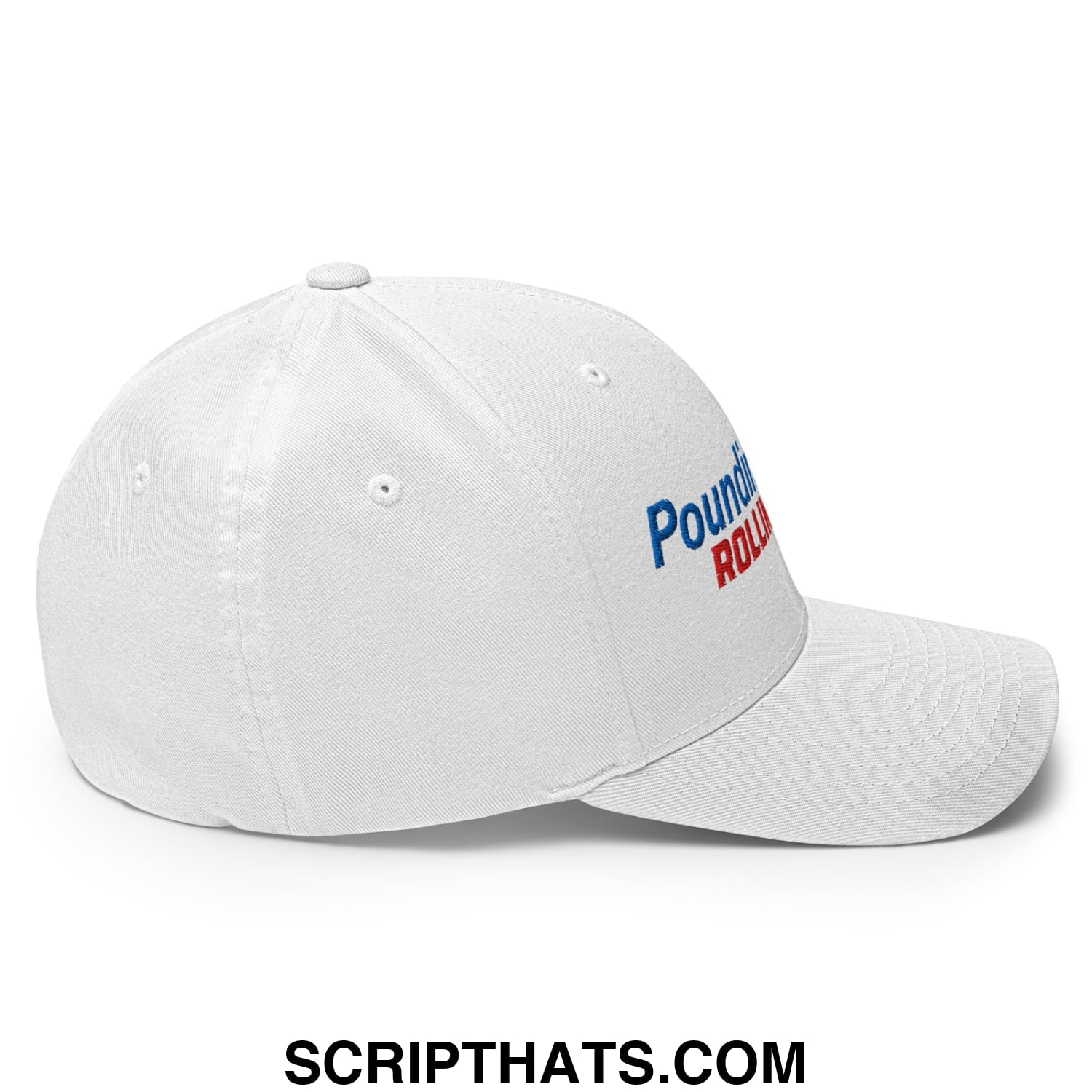 Poundin' Natties Rollin' Fatties Embroidered Stretch Fit Golf Hat