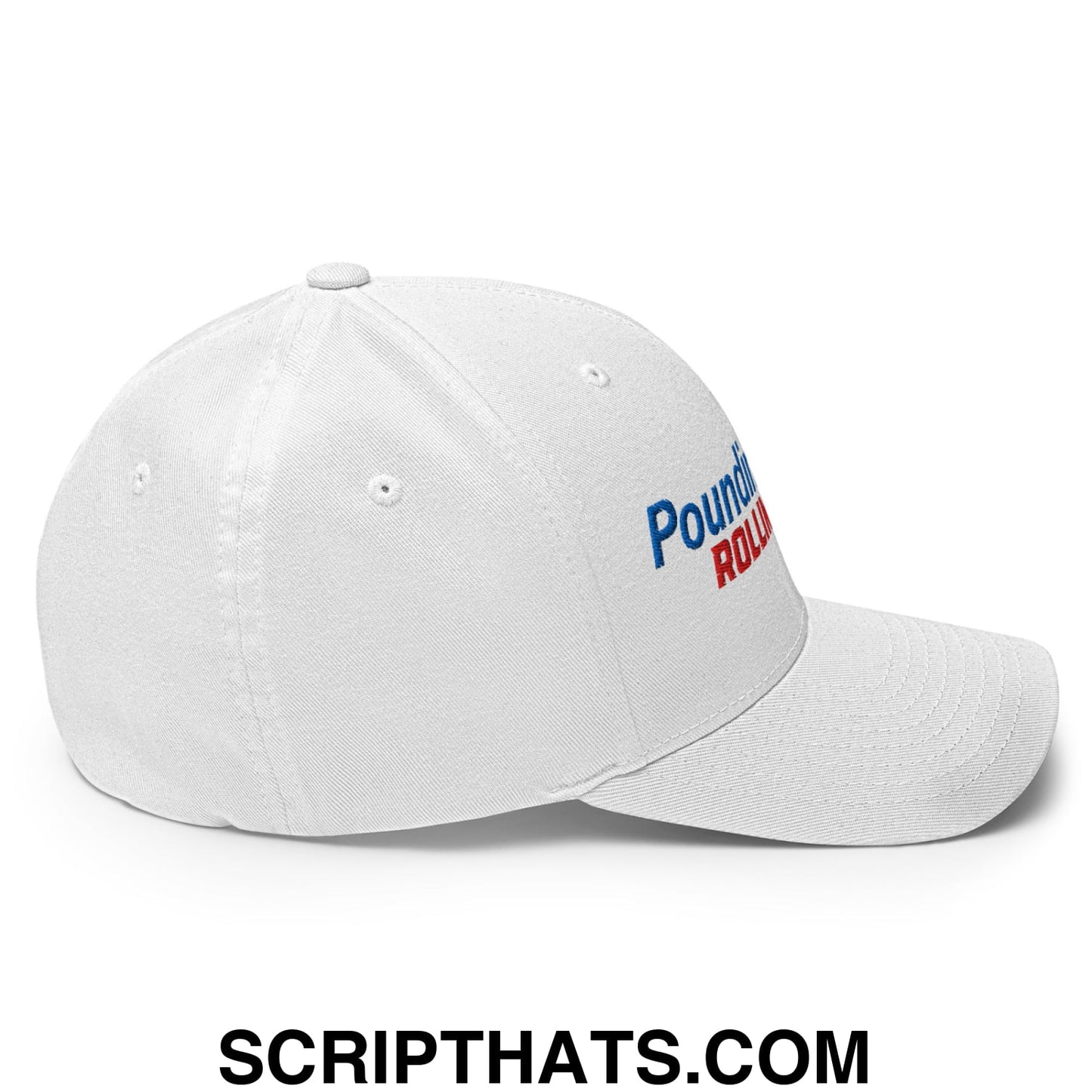 Poundin' Natties Rollin' Fatties Embroidered Stretch Fit Golf Hat