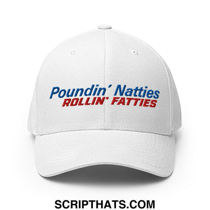 Poundin' Natties Rollin' Fatties Embroidered Stretch Fit Golf Hat