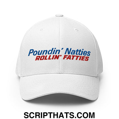 Poundin' Natties Rollin' Fatties Embroidered Stretch Fit Golf Hat