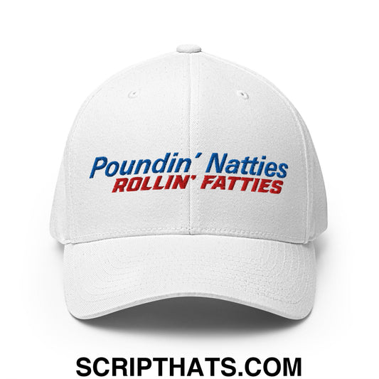 Poundin' Natties Rollin' Fatties Embroidered Stretch Fit Golf Hat