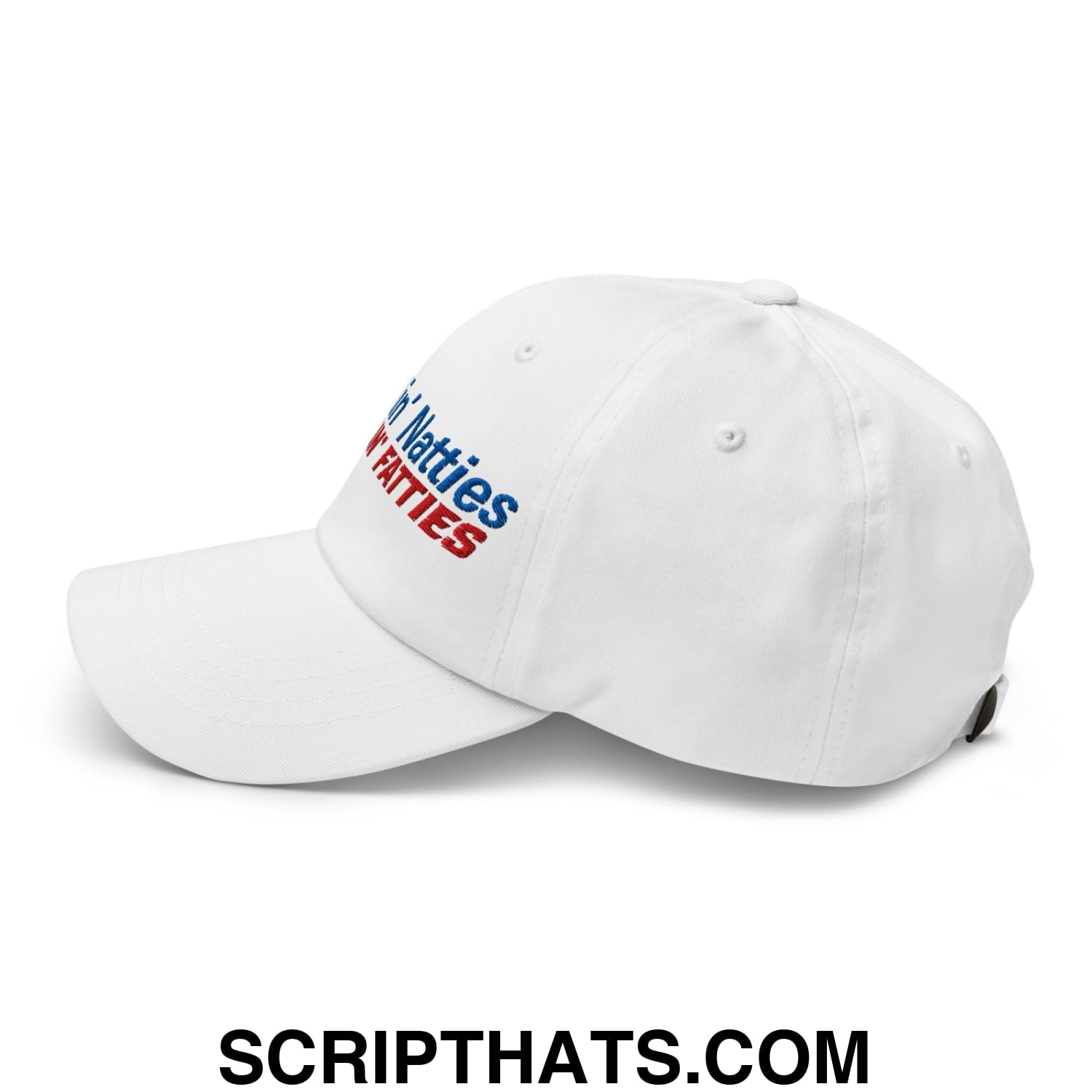 Poundin' Natties Rollin' Fatties Embroidered Unstructured Dad Hat Default Title