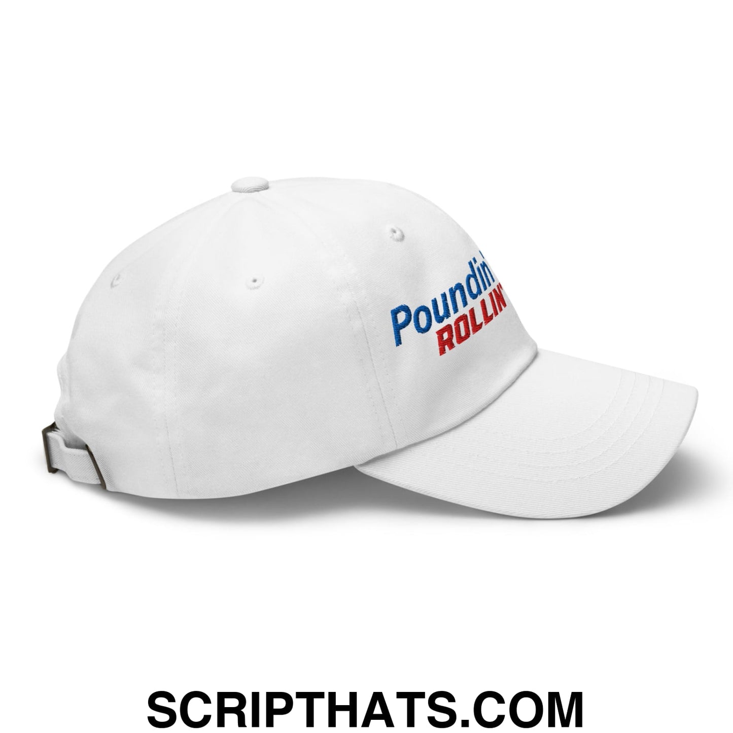 Poundin' Natties Rollin' Fatties Embroidered Unstructured Dad Hat Default Title