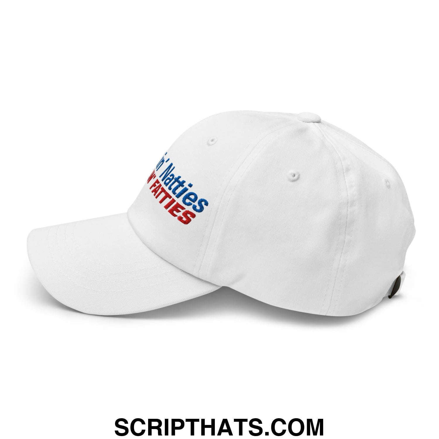 Poundin' Natties Rollin' Fatties Embroidered Unstructured Dad Hat Default Title