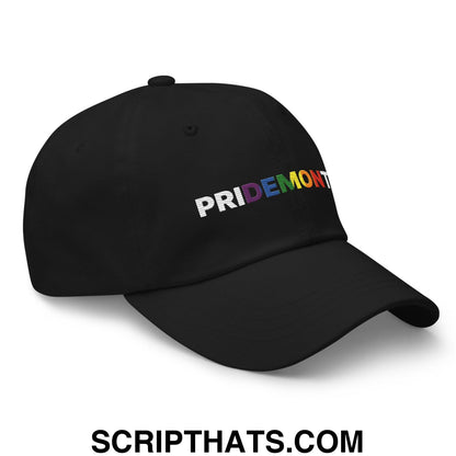 Pride Month Demon Dad Hat Black