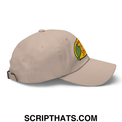 Professional Fish Store Embroidered Unstructured Dad Hat Stone