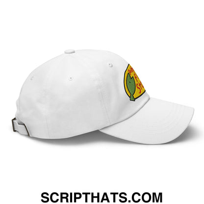 Professional Fish Store Embroidered Unstructured Dad Hat White