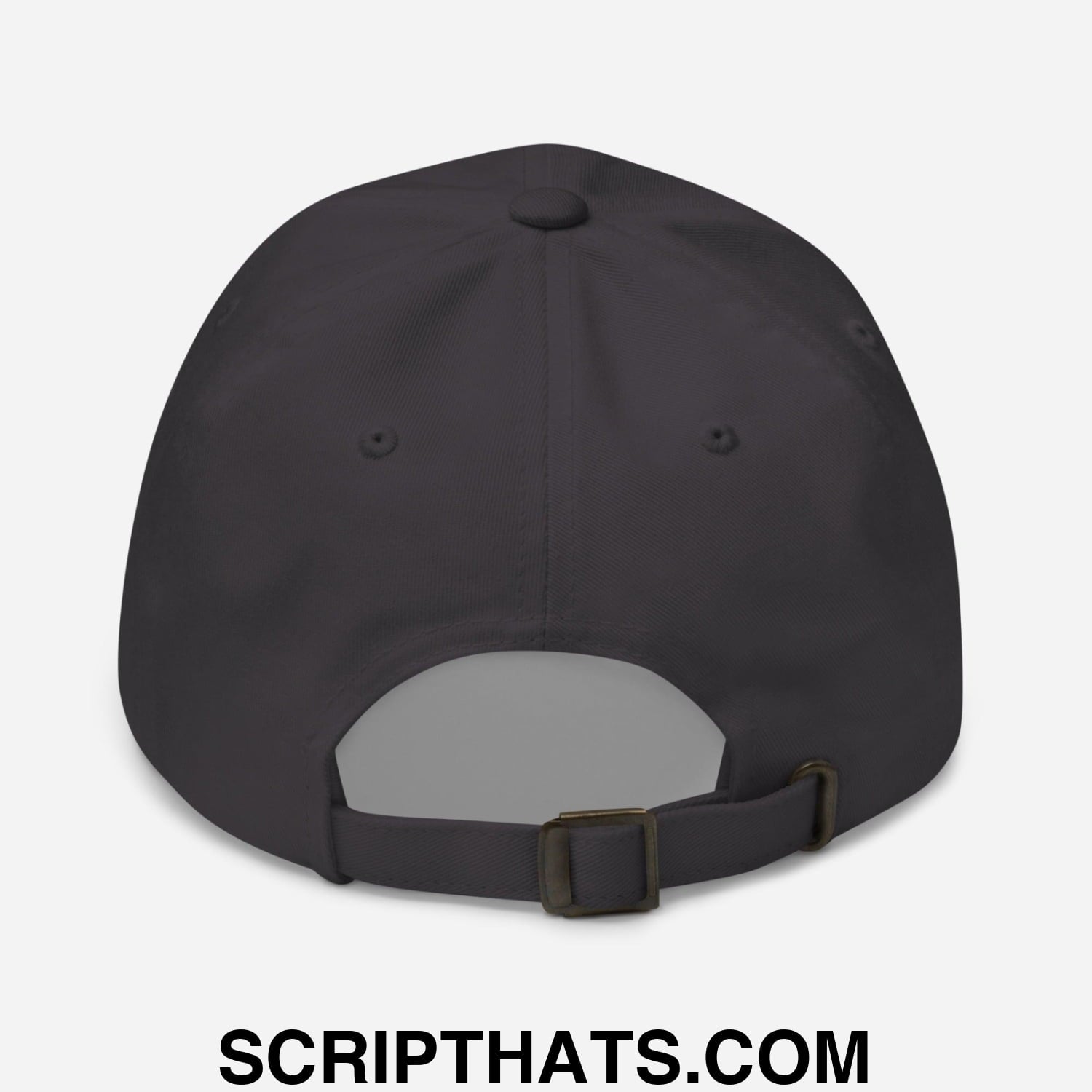 Put It on My Husband's Tab Embroidered Dad Hat Dark Grey