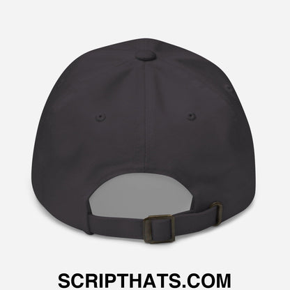 Put It on My Husband's Tab Embroidered Dad Hat Dark Grey
