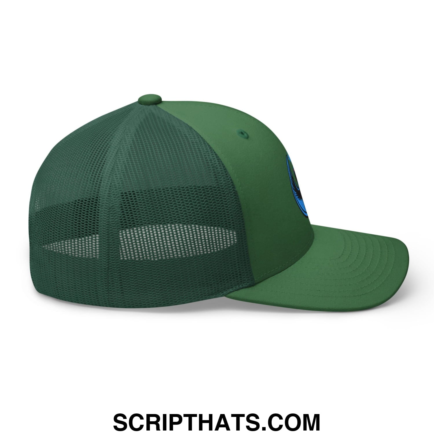 Rebel Loon Minnesota Bird of Resistance Embroidered Mesh Trucker Hat Evergreen