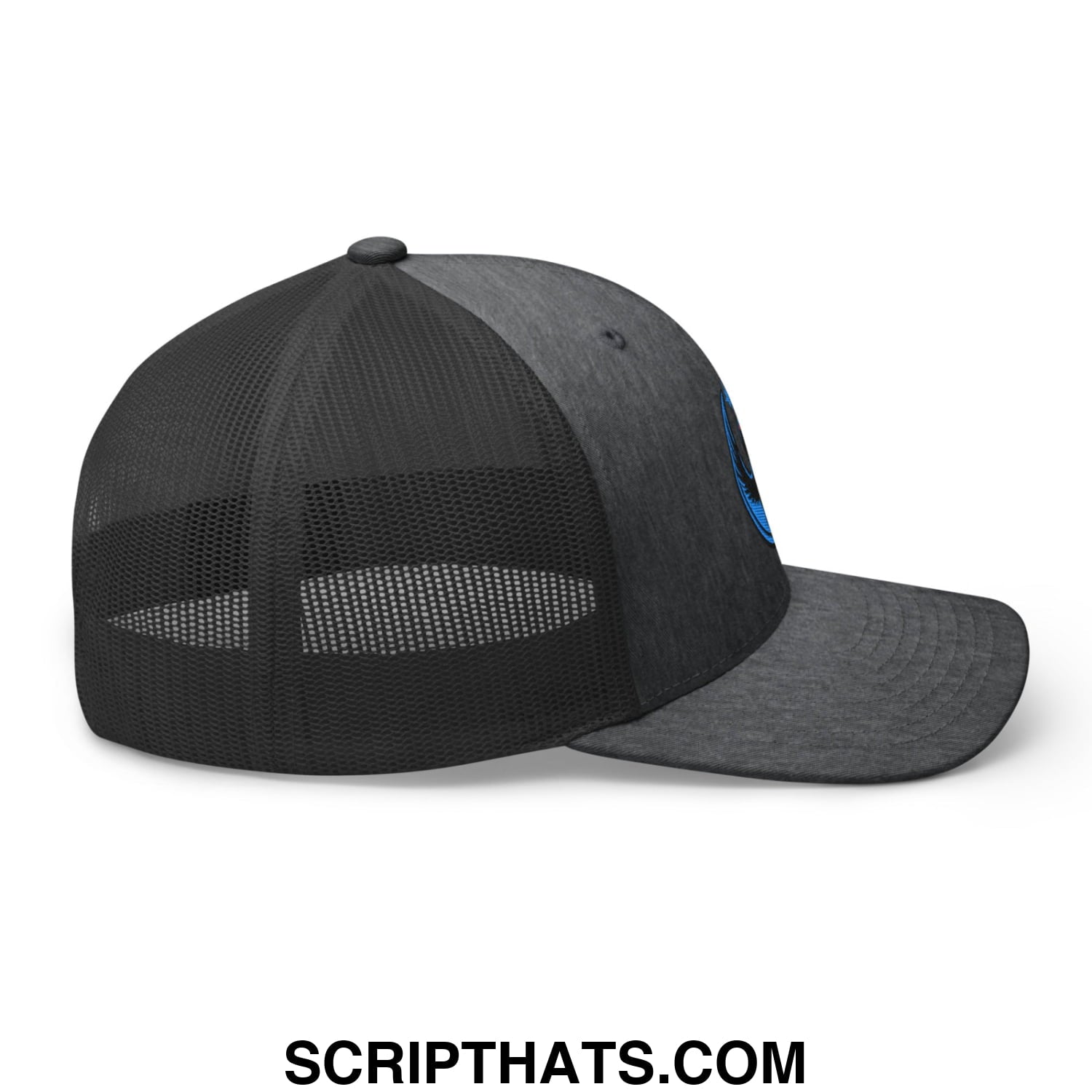 Rebel Loon Minnesota Bird of Resistance Embroidered Mesh Trucker Hat Dark Heather Gray