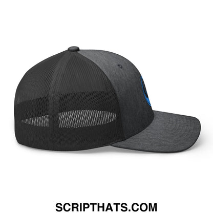 Rebel Loon Minnesota Bird of Resistance Embroidered Mesh Trucker Hat Dark Heather Gray