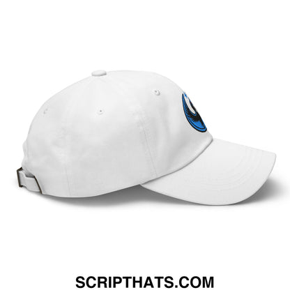 Rebel Loon Minnesota Bird of Resistance Embroidered Unstructured Dad Hat White