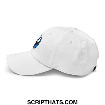 Rebel Loon Minnesota Bird of Resistance Embroidered Unstructured Dad Hat White