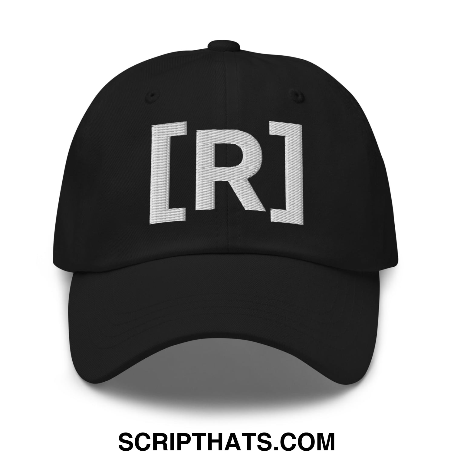 Residente Embroidered Unstructured Dad Hat Black