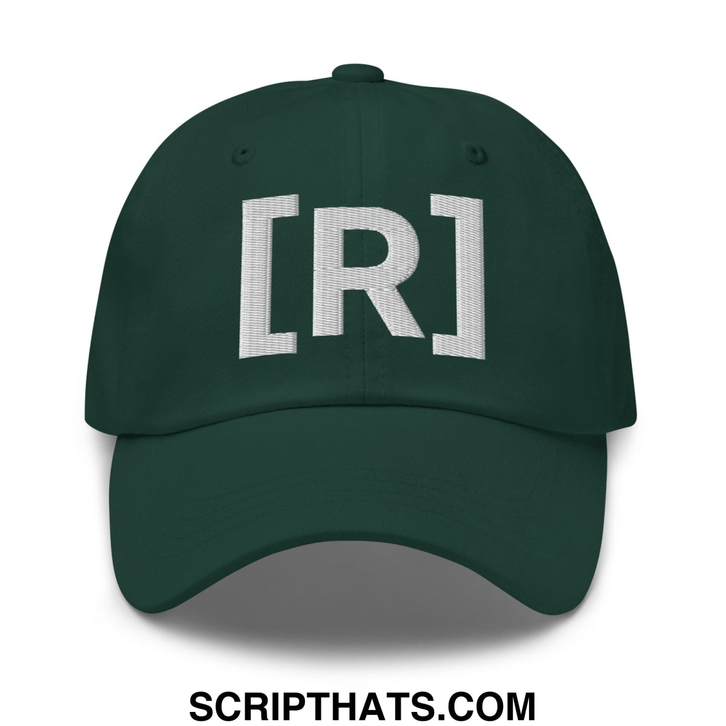 Residente Embroidered Unstructured Dad Hat Spruce