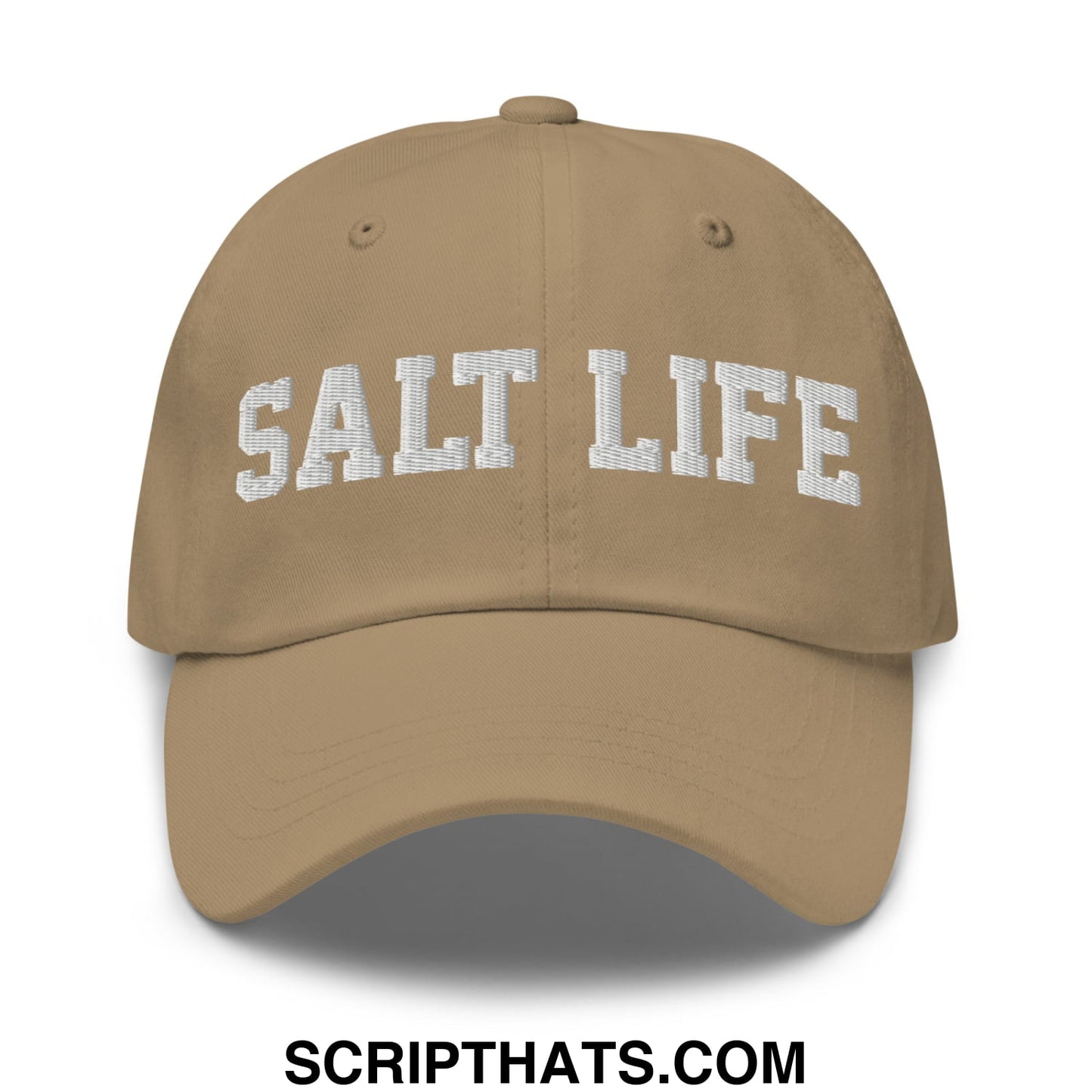 Salt Life Embroidered Unstructured Dad Hat Khaki