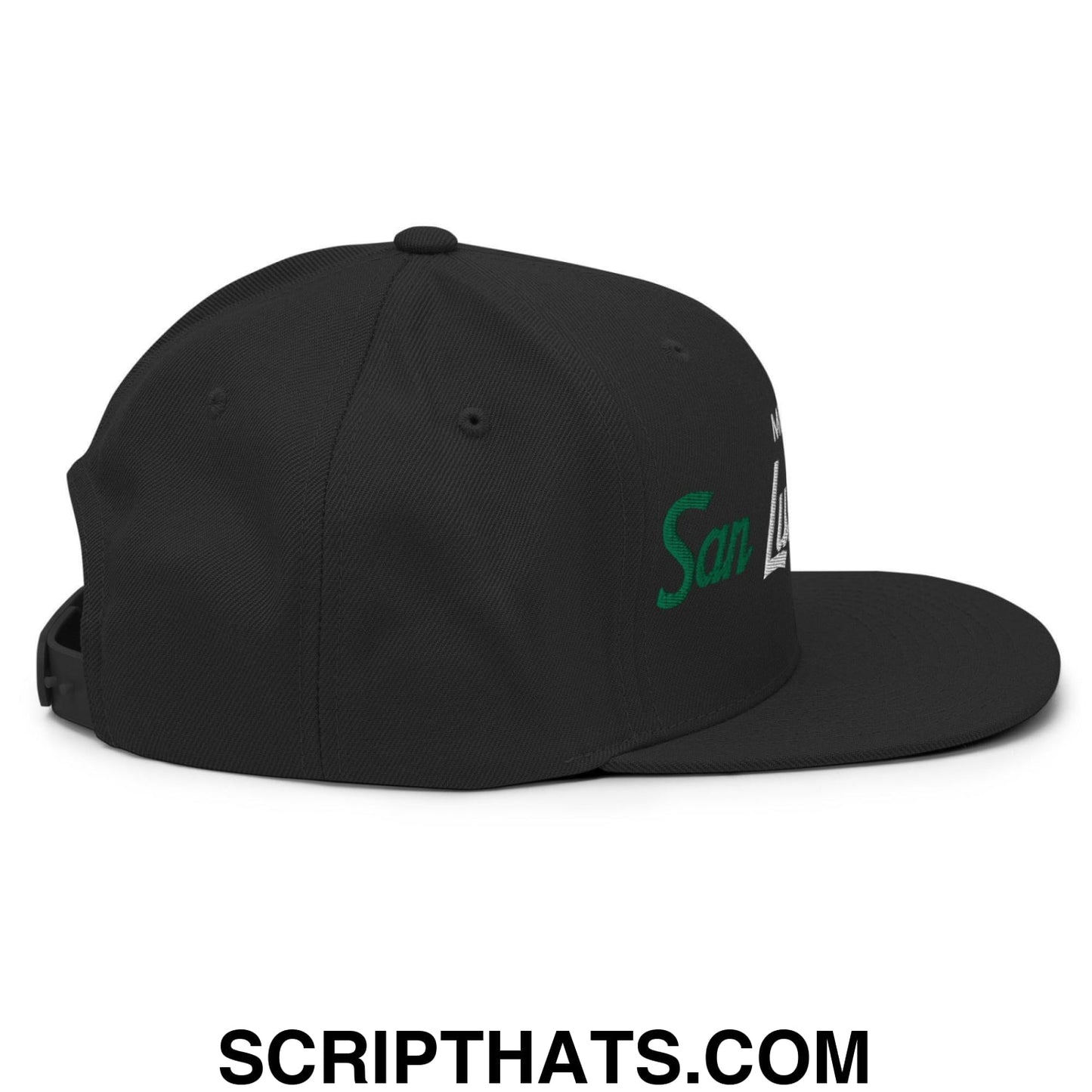 San Luis Potosi Mexico Vintage Sports Script Snapback Hat
