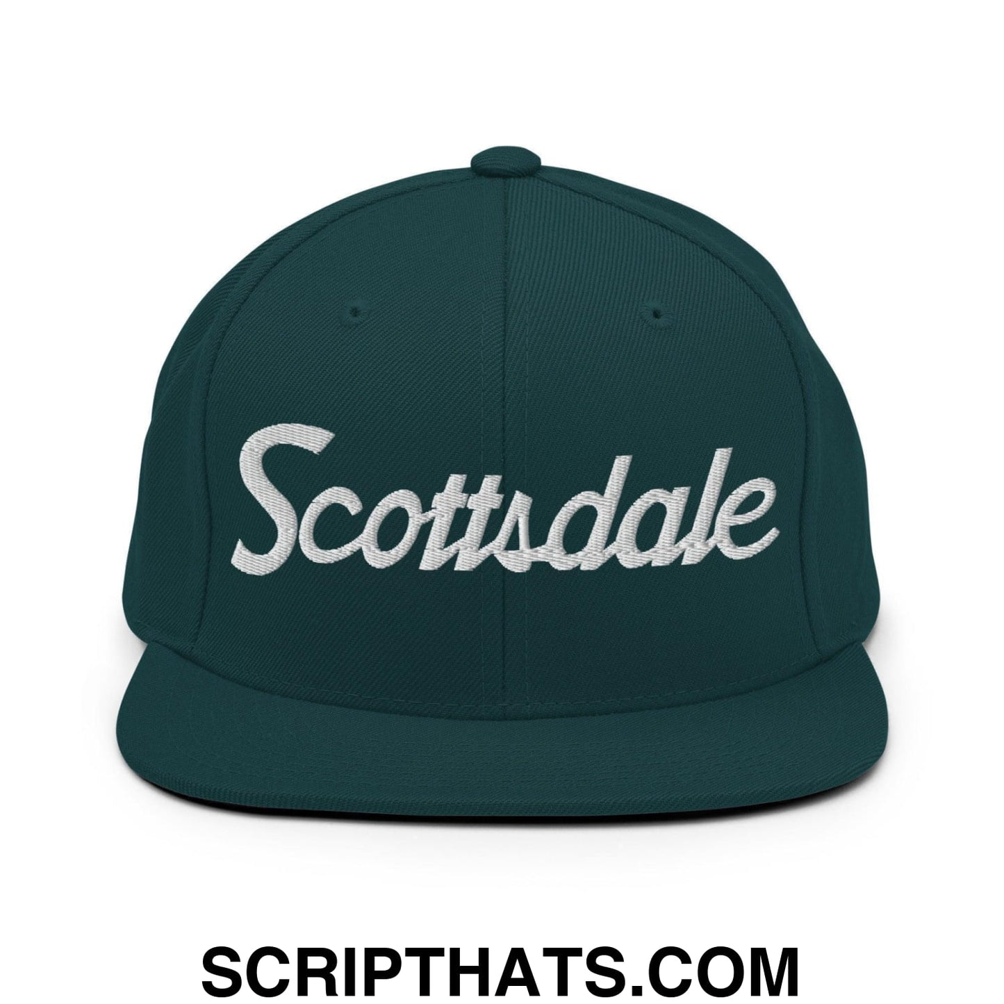 Scottsdale Script Snapback Hat Spruce