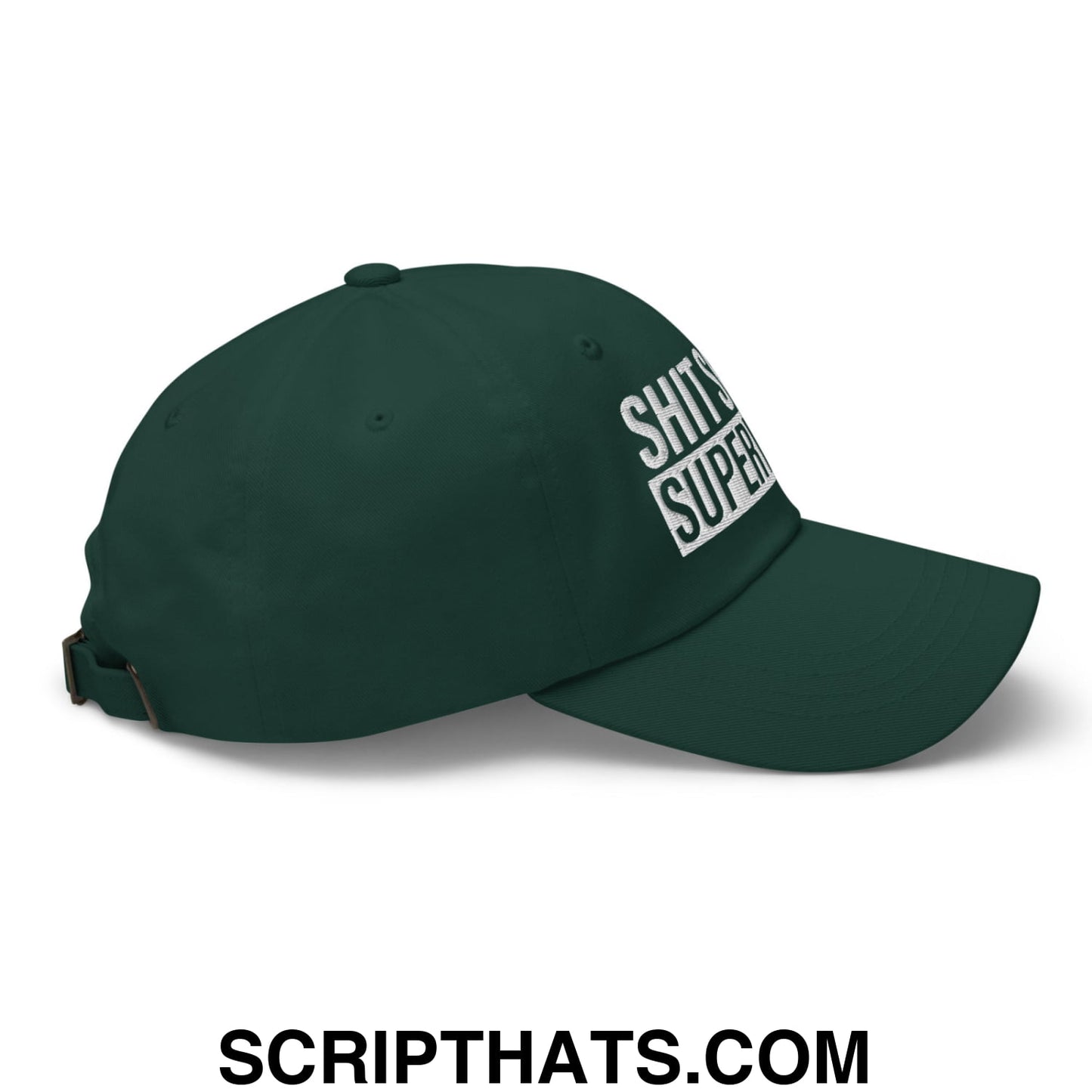 Shit Show Supervisor Embroidered Unstructured Dad Hat Spruce