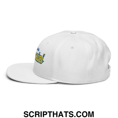 Slava Ukraini Glory to Ukraine Embroidered Flat Brim Bill Snapback Hat Default Title