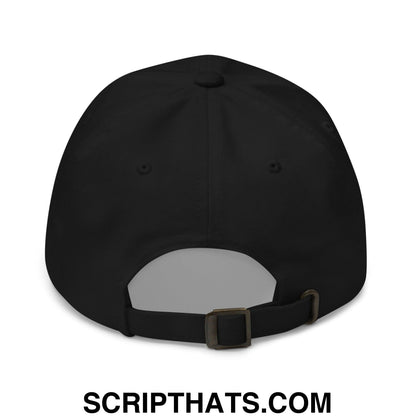 State Your Source Dad Hat Black