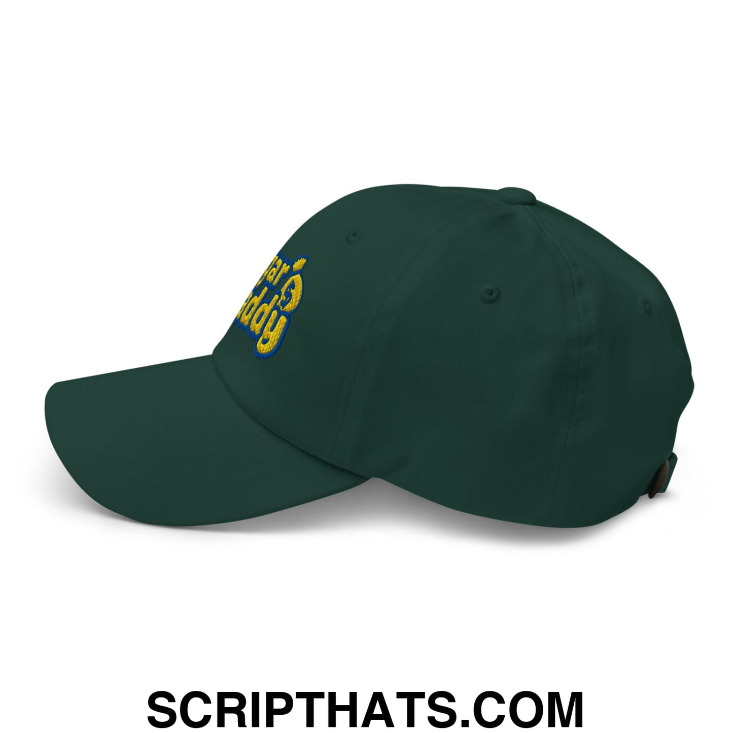 Sugar Daddy Embroidered Unstructured Dad Hat Spruce