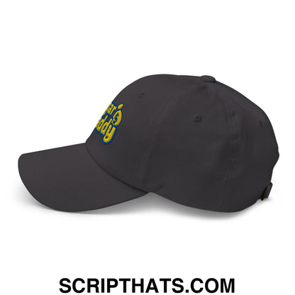 Sugar Daddy Embroidered Unstructured Dad Hat Dark Grey