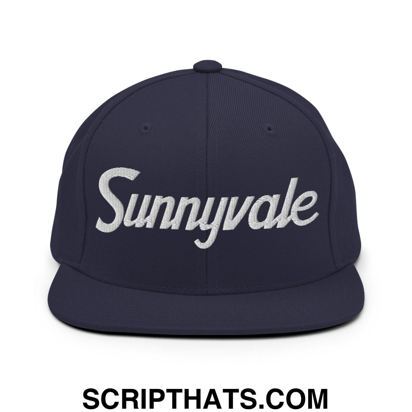 Sunnyvale Script Snapback Hat Navy