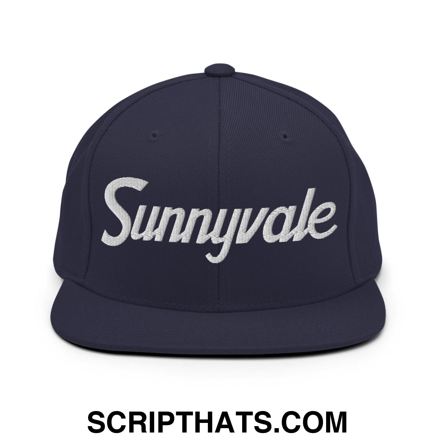 Sunnyvale Script Snapback Hat Navy