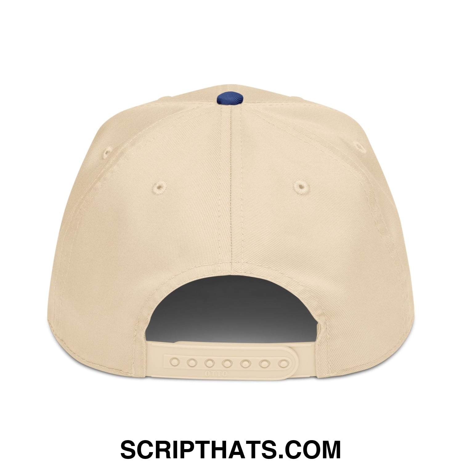 Talk Derby to Me Embroidered Baseball Snapback Hat Royal Natural