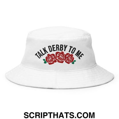 Talk Derby to Me Embroidered Bucket Hat Default Title