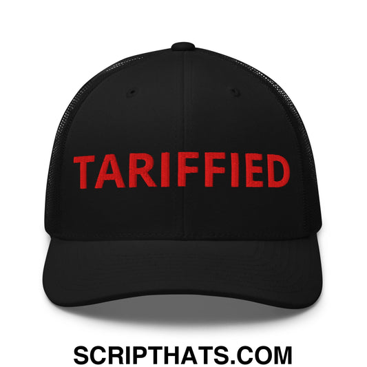 Tariffied Anti-Tariff Embroidered Mesh Trucker Hat Default Title