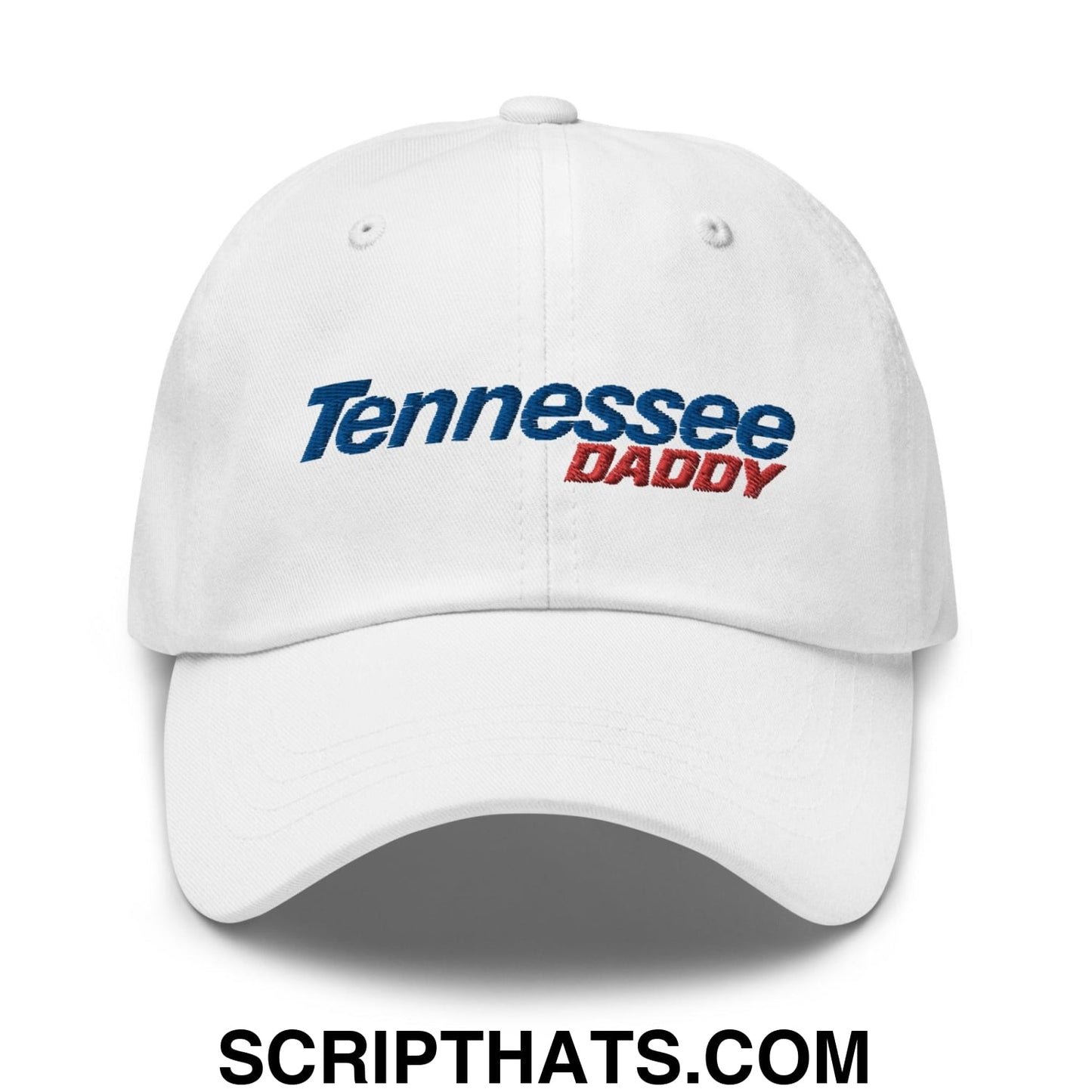 Tennessee Daddy Dad Hat White