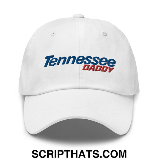 Tennessee Daddy Dad Hat White