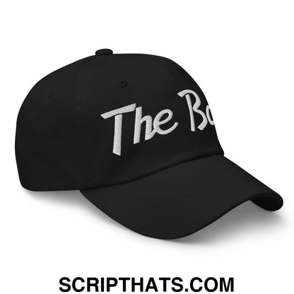 The Bay Vintage Sports Script Embroidered Unstructured Dad Hat Black