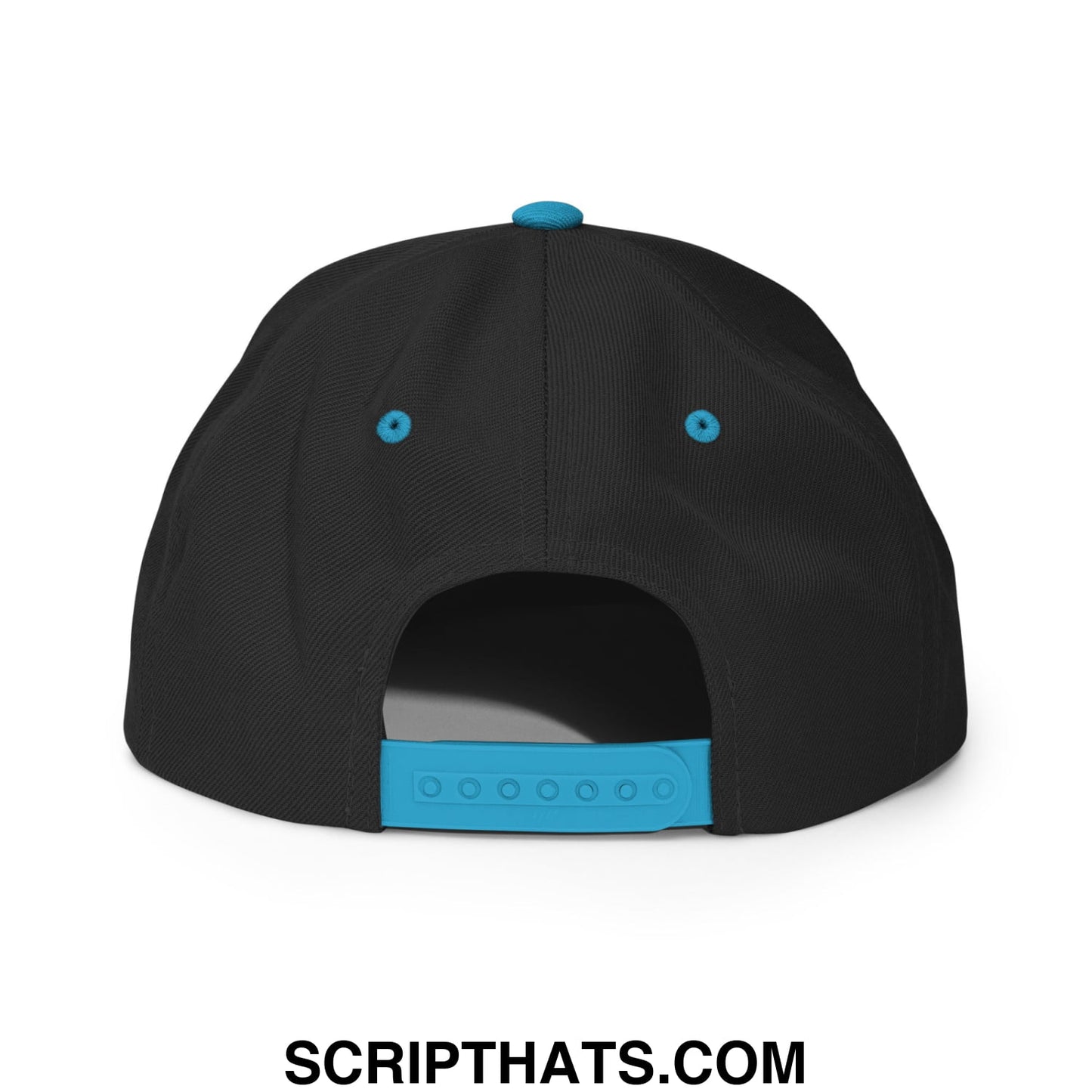 Together, We Are America Embroidered Flat Bill Brim Snapback Hat Black Teal
