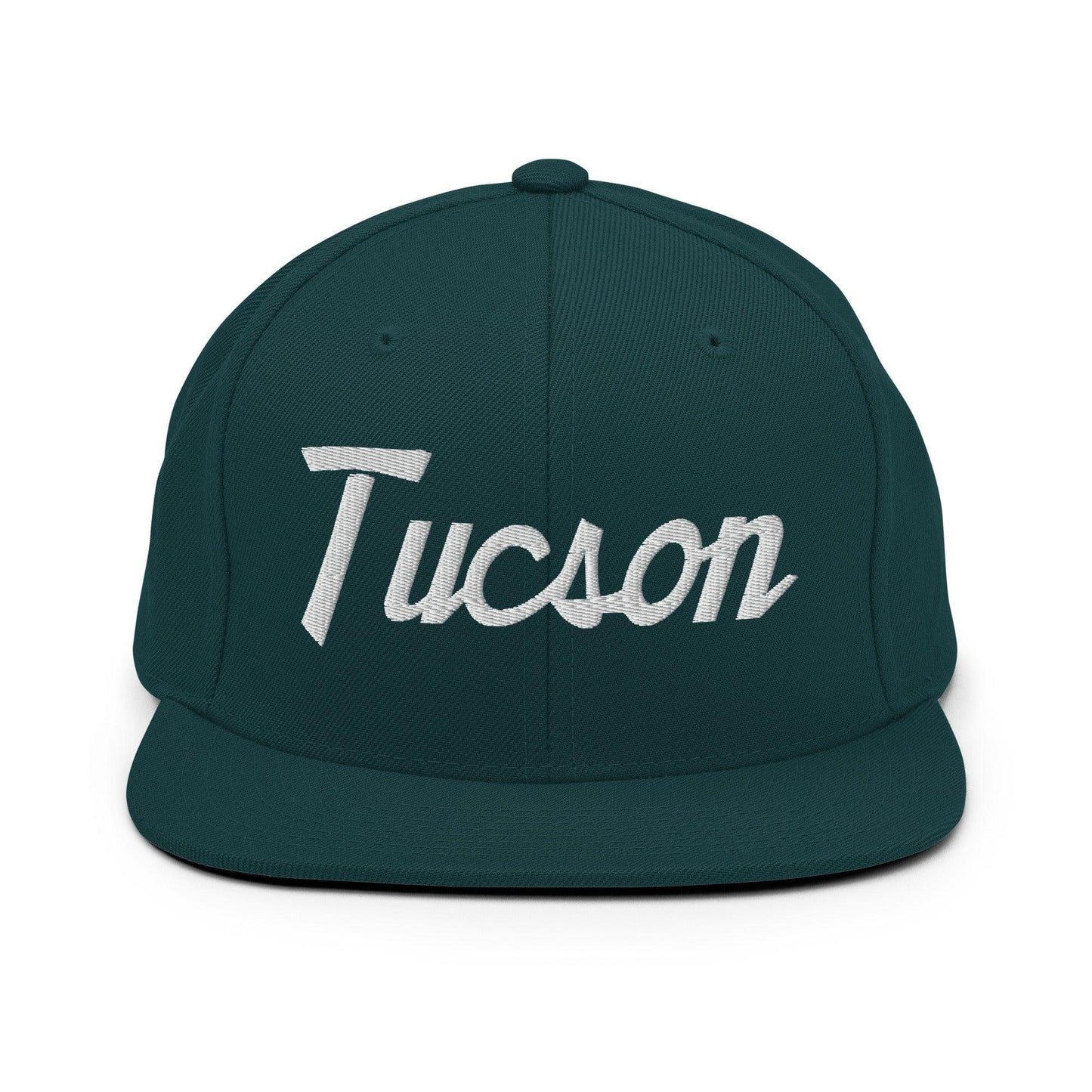 Tucson Script Snapback Hat Spruce