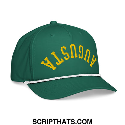 Upside Down Augusta Embroidered Golf Rope Hat Default Title