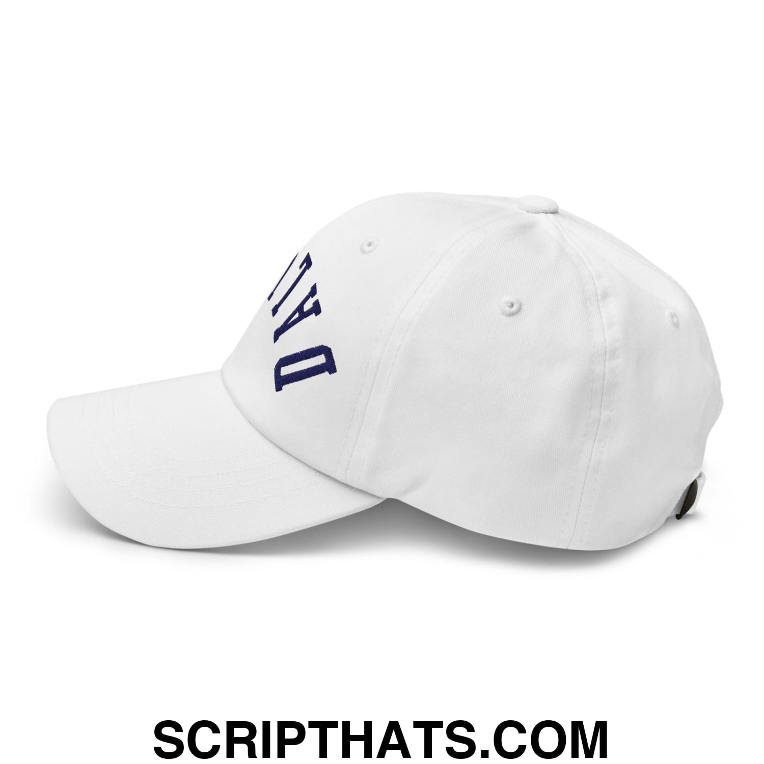 Upside Down Dallas Navy Embroidered Unstructured Dad Hat Default Title