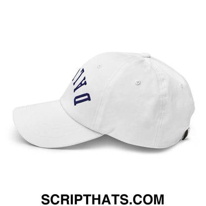 Upside Down Dallas Navy Embroidered Unstructured Dad Hat Default Title