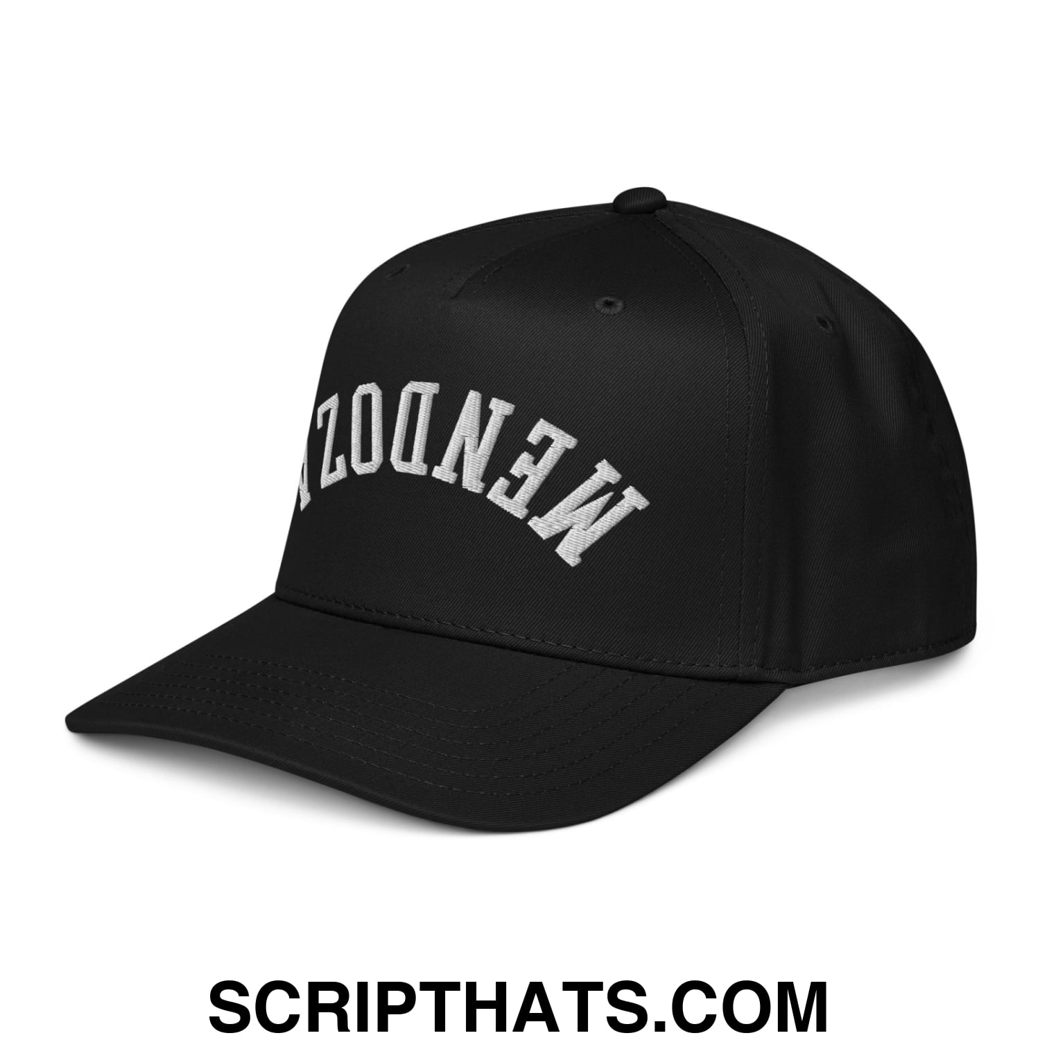 Upside Down Fernando Mendoza 2026 Raiders Draft Day Embroidered Baseball Snapback Hat Default Title