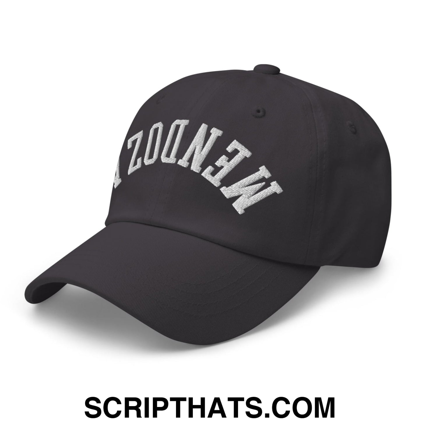 Upside Down Fernando Mendoza 2026 Raiders Draft Day Embroidered Dad Hat Dark Grey