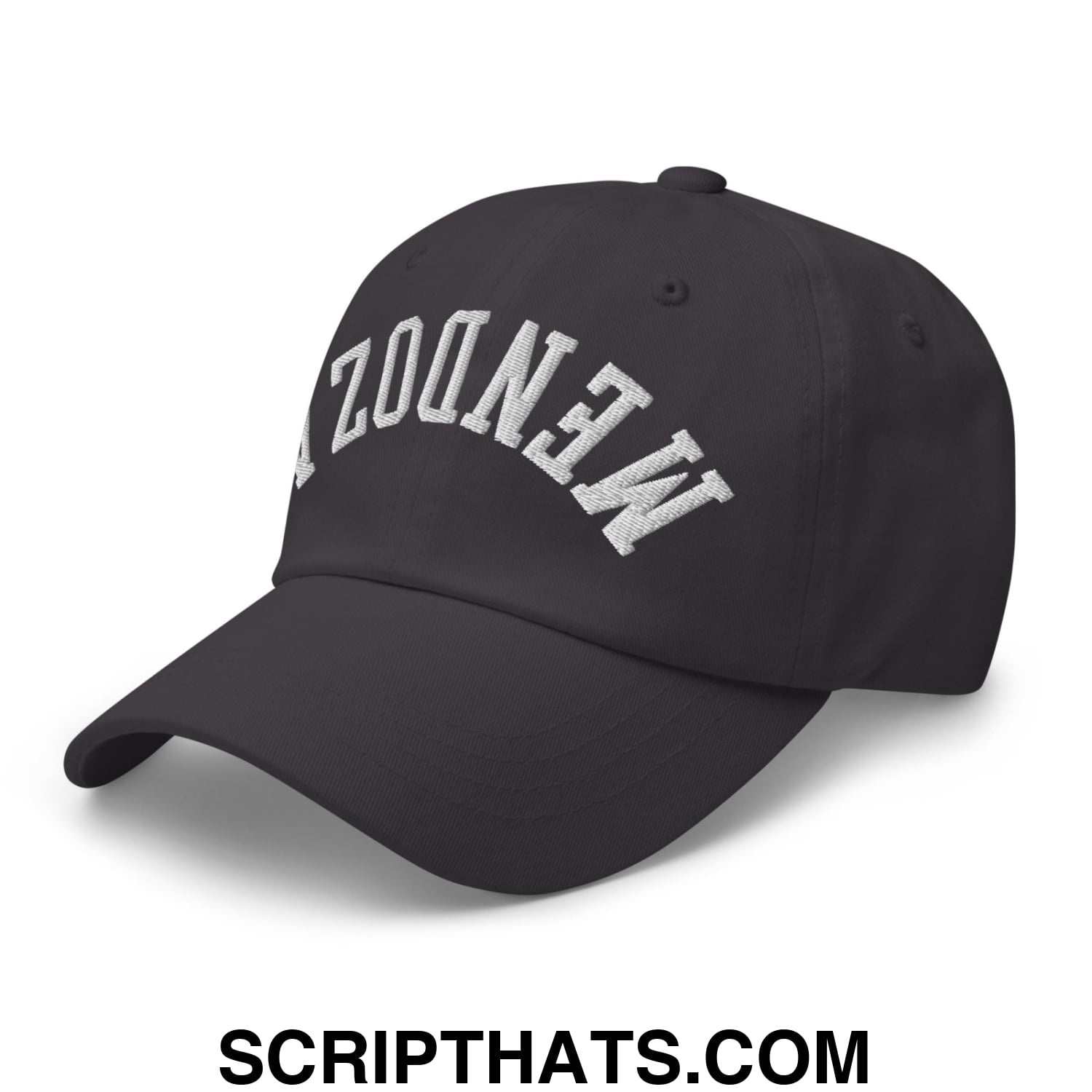Upside Down Fernando Mendoza 2026 Raiders Draft Day Embroidered Dad Hat Dark Grey