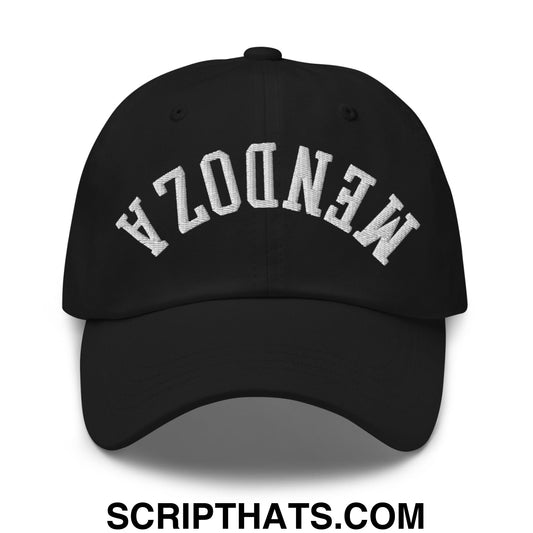 Upside Down Fernando Mendoza 2026 Raiders Draft Day Embroidered Dad Hat Black