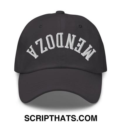 Upside Down Fernando Mendoza 2026 Raiders Draft Day Embroidered Dad Hat Dark Grey