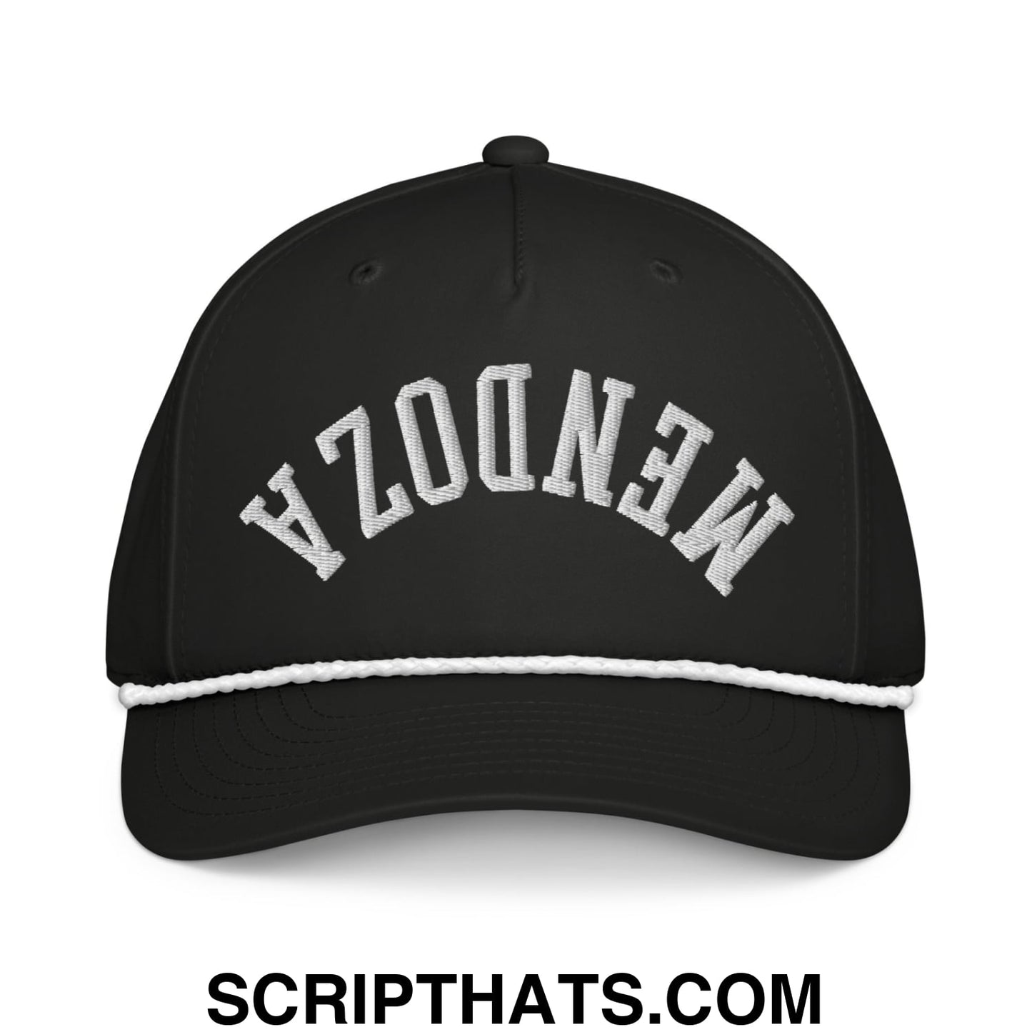 Upside Down Fernando Mendoza 2026 Raiders Draft Day Embroidered Rope Snapback Hat Default Title